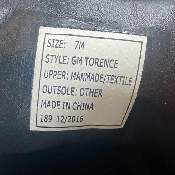 Guess GM Torence Men Sneakers Size 7 Fashion 2 Tone Lace Up Casual Black Grey - Picture 6 of 7